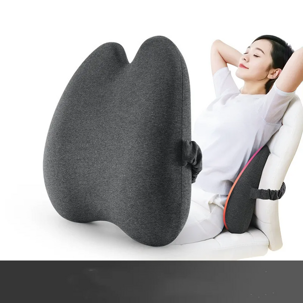 Coussin Lombaire Extra Dense – Soutien Ergonomique Breveté pour un Soulagement Ciblé des Douleurs Lombaires